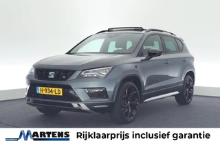 SEAT Ateca 1.5 TSI 150pk DSG FR Business Intense Black Trekhaak 360Camera Keyless Virtual Cockpit Panoramadak