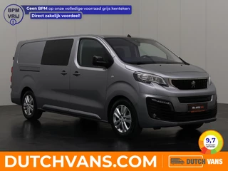 Peugeot Expert Demo !! Dubbele Cabine Lang Elektrisch 75KWh | 2xSchuifdeur | Navigatie | Camera | Airco | Cruise | Betimmering