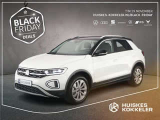 Hoofdafbeelding Volkswagen T-Roc Volkswagen T-Roc Style 1.5 TSI 150pk DSG Automaat Trekhaak, Adaptive cruise control, LED koplampen, Navigatie, Stoelverwarming, Parkeersensoren, App connect