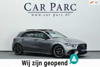 Mercedes-Benz A-klasse AMG 45 4MATIC+ MULTIBEAM/VIRTUAL/SFEER/PANO/LEER+S.VERWARMING+MEMORY/19" LMV/360 CAM/ACC/12 MND GARANTIE!