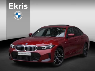 BMW 3 Serie Sedan 330e M Sportpakket | Comfort Pack | Glazen Panoramadak | Trekhaak | 18 inch LM M Dubbelspaak