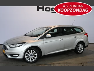 Ford Focus Wagon 1.0 Titanium Clima Navigatie LED Goed Onderhouden! Inruil Mogelijk!
