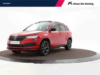 Skoda Karoq 1.5 Tsi 150pk DSG ACT Sportline Business · ACC · Keyless · Camera · P-Sensoren · Smart-Link · Navi · 19'' Inch ·