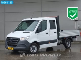 Mercedes Sprinter 317 CDI Dubbel Cabine Automaat Open Laadbak 3500KG Trekhaak Airco Dubbel cabine Trekhaak