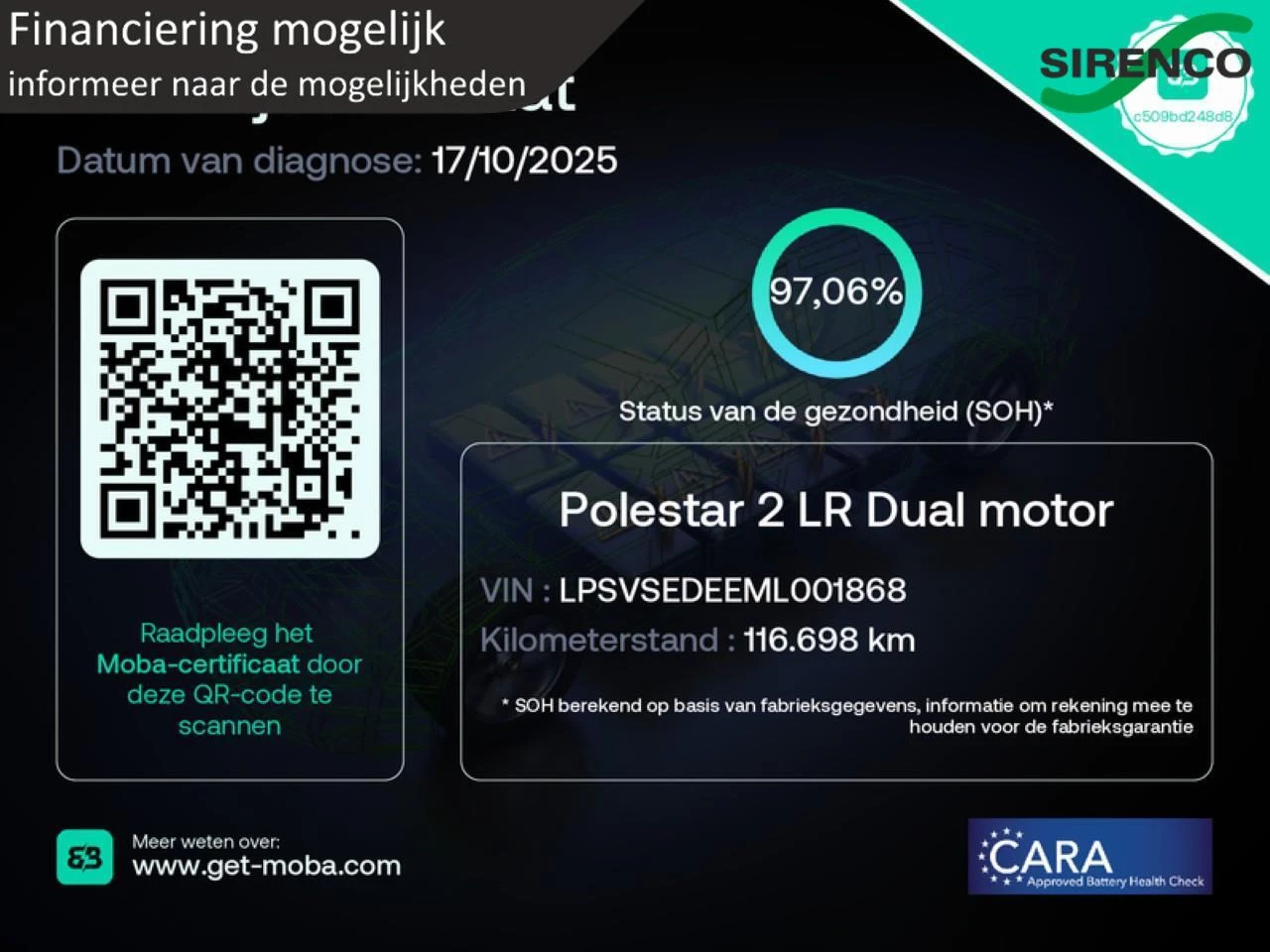 Hoofdafbeelding Polestar 2