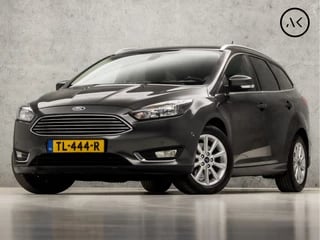 Ford Focus Wagon 1.5 Titanium Sport 150Pk (APPLE CARPLAY, GROOT NAVI, CLIMATE, CAMERA, KEYLESS, GETINT GLAS, SPORTSTOELEN, PARKEERSENSOREN, CRUISE, TREKHAAK, NIEUWE APK, NIEUWSTAAT)