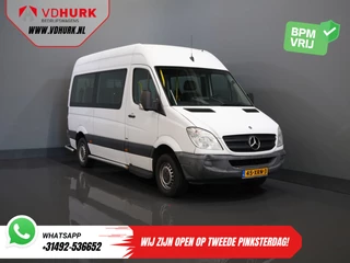 Mercedes-Benz Sprinter 313 2.2 CDI L2H2 €9.619 Incl. BTW BPM VRIJ! EXPORT Combi/ 9 Persoons/ Kombi/ 9P/ Airco/ Rolstoellift