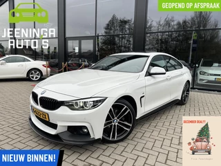 BMW 4-serie Gran Coupé 418i Executive|Msport|Navi|19"|Leer|Stoelverwarming|ElektrischDak