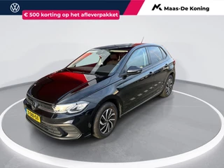 Volkswagen Polo 1.0 TSI 95pk Life · Apple/Android Car Play · Airco · Getint Glas · P-Sensoren · DAB · 15'' Inch · Garantie t/m 09-11-2027 of 100.000km