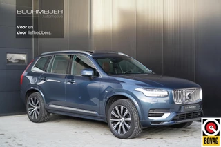 Volvo XC90 2.0 T8 Twin Engine AWD Inscription Intro Edition | Luchtvering | Dealer onderhouden | Head-up display | Panoramisch schuif/kanteldak | Sportstuur | Harman Kardon | 360 graden camera | Stoelverwarming | 7-persoons |