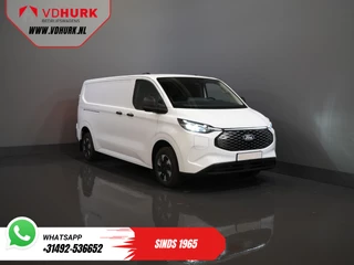 Ford E-Transit Custom 65 kWh L2 330 km WLTP LED/ Standkachel/ Snellader/ 2.3t Trekverm./ Carplay/ Climate/ Camera/ PDC/ Cruise