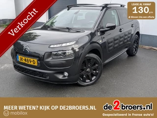 Hoofdafbeelding Citroën C4 Cactus Citroen C4 Cactus 1.2  Shine 110PK One-Tone Black!