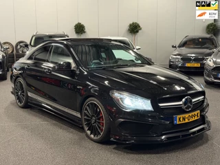 Mercedes-Benz CLA-klasse AMG 45 4MATIC 381-PK/LED/NAVI/PANO/H-K/RECARO/FACELIFT/SFEERV/MEMORY/MAXTON/ORG-NL!