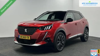 Hoofdafbeelding Peugeot 2008 Peugeot 2008 1.2 PureTech GT Pack CAMERA LEER ECC CRUISE CARPLAY NAVI.