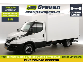 Iveco Daily 35C16H 2.3 410 157PK Dubbellucht 3500kg Trekgew. Laadklep Bakwagen Laadbak Airco 3 Persoons Trekhaak