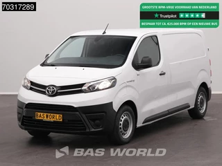 Hoofdafbeelding Toyota ProAce Toyota ProAce Extra Range Long 75kWh 330km WLTP Airco Cruise Parkeersensoren Elektrisch Airco Cruise control