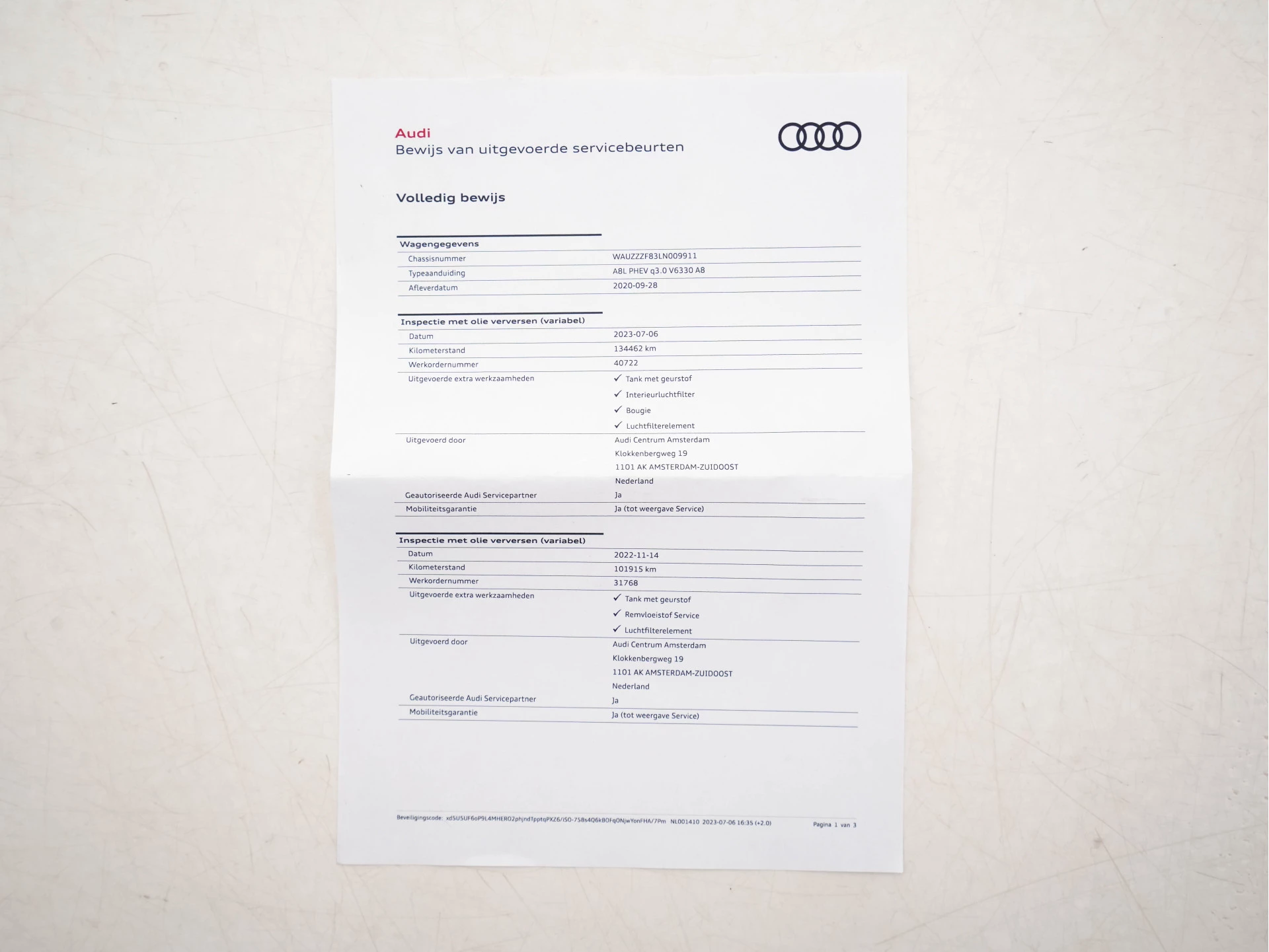 Hoofdafbeelding Audi A8