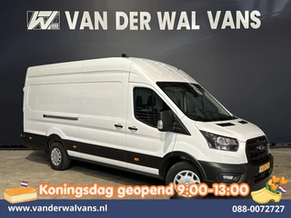 Ford Transit 2.0 TDCI 131pk L4H3 Jumbo Euro6 Airco | Camera | Cruisecontrol | Verwarmde voorruit Parkeersensoren, Bijrijdersbank