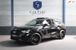 Audi Q3 40 TFSI quattro 3x S-line LED/VIRTUAL/PANO/HALF LEDER+S.VERWARMING/20"LMV/LINE/ACC/12 MND GARANTIE!