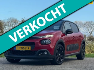 Citroen C3 1.2 PureTech 110pk Shine - Rouge Rubi/Noir onyx - Crossblack 17''/Carplay/Camera