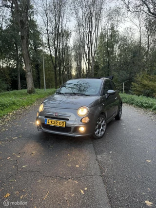 Fiat 500S 0.9 TwinAir Cabrio | PDC | Airco | Leder | NAP