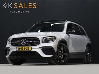 Hoofdafbeelding Mercedes-Benz GLB Mercedes-Benz GLB 200 AMG Sport [SCHUIFKANTELDAK, BURMESTER SOUND, APPLE CARPLAY, ANDROID, MEMORY SEATS, HALF LEDER, CAMERA, STOELVERWARMING, PDC V+A, CRUISE, NIEUWSTAAT]