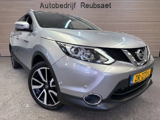 Nissan QASHQAI 1.2 Tekna Leder Led Clima Navi Cruise Panodak Trekhaak Incl 12Mnd Garantie