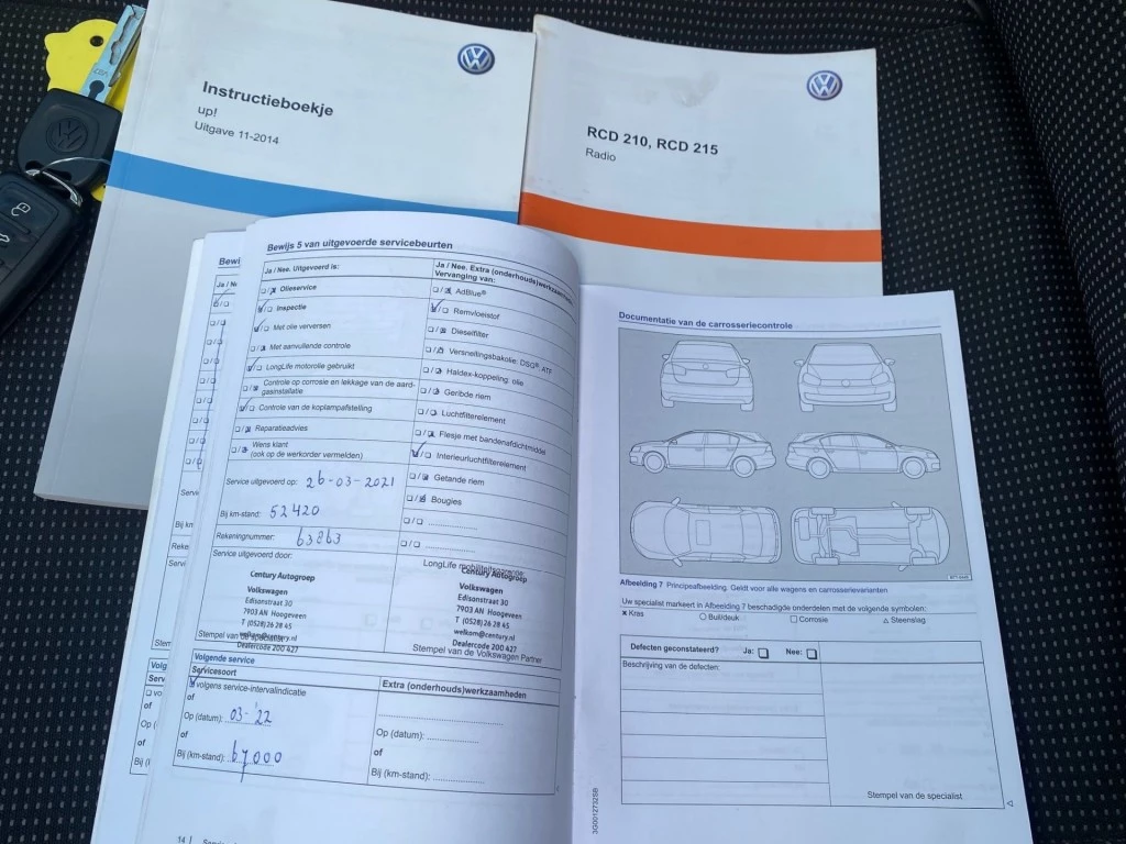 Hoofdafbeelding Volkswagen up!