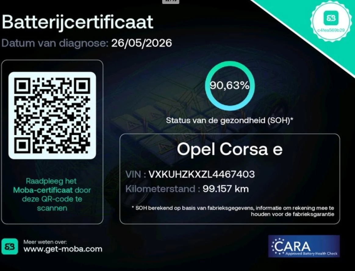 Hoofdafbeelding Opel Corsa-e