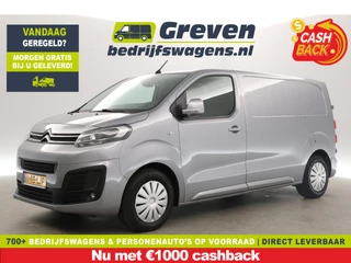 Citroën Jumpy 2.0 BlueHDI L2H1 177PK | Automaat | Airco | 360Camera | Carplay | Cruise | LED | PDC | 3 Persoons | Trekhaak