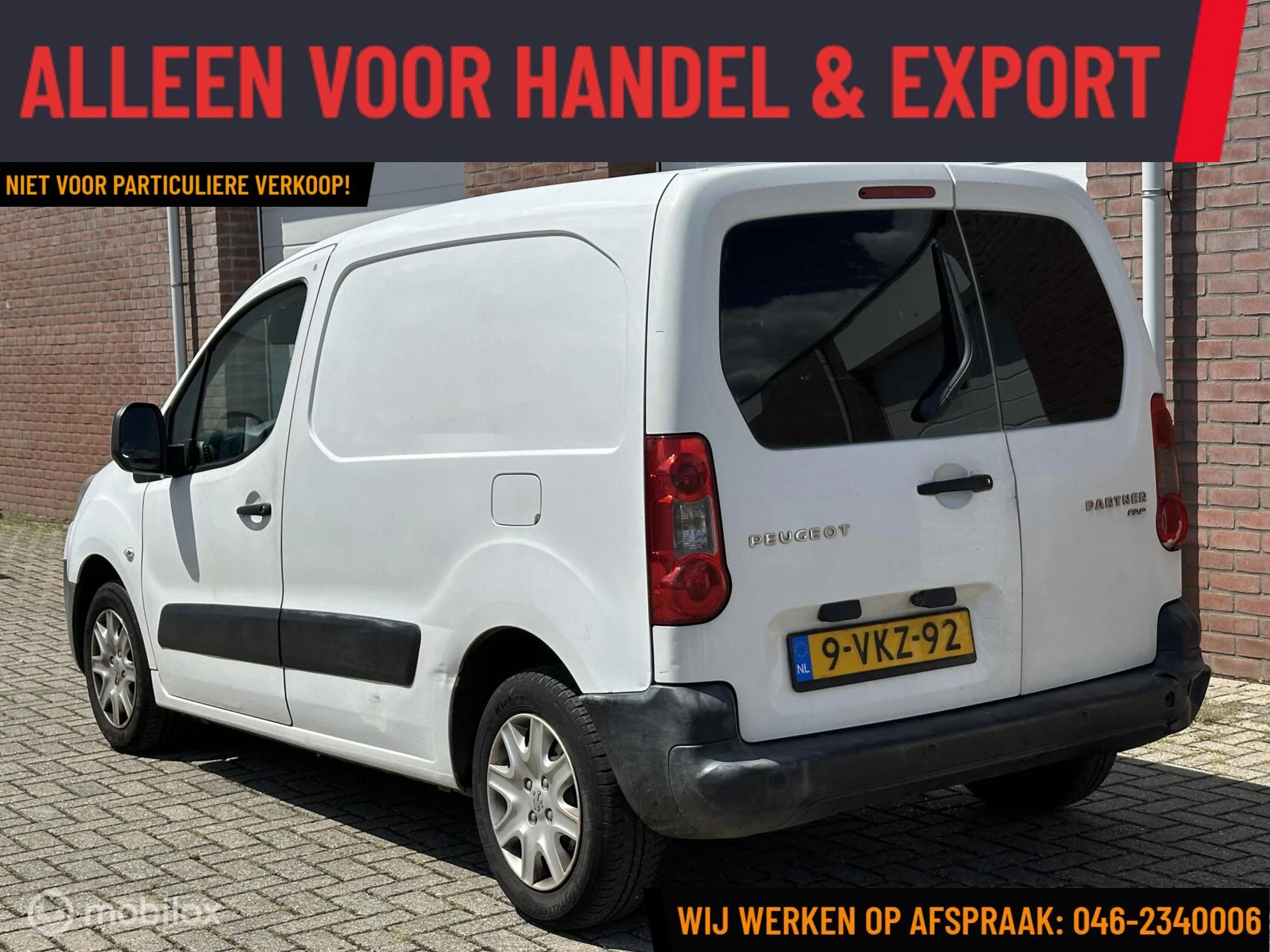 Hoofdafbeelding Peugeot Partner