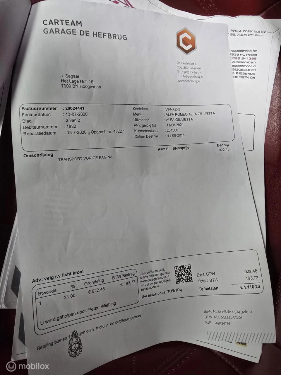 Hoofdafbeelding Alfa Romeo Giulietta