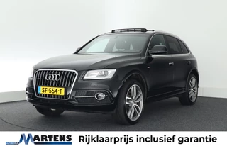 Audi Q5 3.0 TDI 258pk quattro 2x S-Line Trekhaak Camera Keyless B&O Memory Standkachel Navigatie Panoramadak