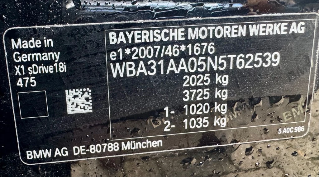 Hoofdafbeelding BMW X1