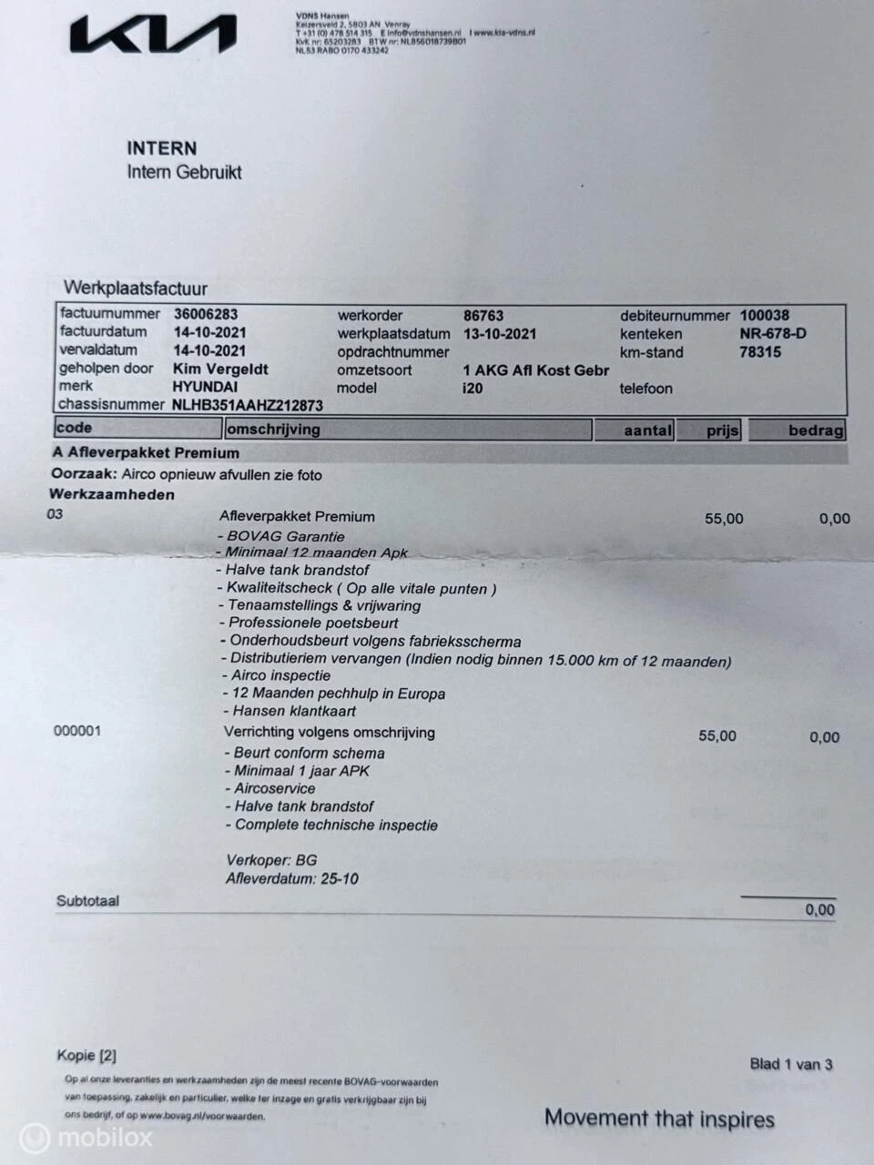Hoofdafbeelding Hyundai i20