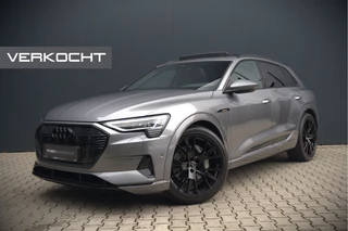Audi e-tron 50 quattro Business edition Plus 71 kWh | Black Edition | Panoramadak | Camera | Memory Seats | Ambiance Verlichting | Luchtvering | Adaptive Cruise Control | Keyless | Matrix LED | Leder | Stoelverwarming | NAP |
