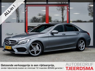 Mercedes-Benz C-klasse 160 Premium Plus AMG | Camera | Stoelverwarming | Navigatie | Cruise Control | Metallic Lak | PDC | High Performance Matrix LED | Sport Stoelen | Metallic Lak | Tempomat | Lederen Stuurwiel |