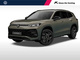 Volkswagen Tayron R-Line-Edition 1.5 eHybrid 204 pk 6 versn. DSG · Assistance pakket plus · Black style pakket · Interieur style pakket · Trekhaak incl. aanhangermanoeuvreerhulp ‘trailer assist’ ·