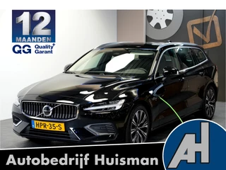 Volvo V60 2.0 T6 AWD 293kW/399pk Aut8 Plug-in hybrid Plus Bright ADAPT.CRUISE + HARMAN/KARDON + BLIS + SPORTSTOELEN + LANE ASSIST + STOELVERWARMING + GOOGLE DASH&SERVICES + CAMERA + LED HIGH BEAM + PARKSENSOREN + 19" LM-VELGEN!!