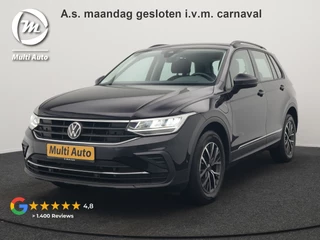 Volkswagen Tiguan 1.4 TSI eHybrid Life Plug In Hybrid 245pk Dealer O.H. PHEV | Trekhaak Af Fabriek | Adaptive Cruise | Sportstoelen & Stuur Verwarmd | Virtual | Keyless | Blis | Navigatie | DAB |