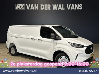 Ford Transit Custom 2.0 TDCI 136pk L2H1 Euro6 Airco | Camera | LED | Apple Carplay | Cruisecontrol Android Auto, Leder, Verwarmde voorruit, Parkeersensoren, Bijrijdersbank, 2740kg trekvermogen