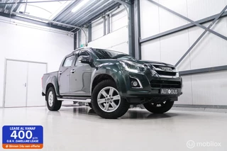 Isuzu D-Max 1.9 Double Cab lang LS | 4x4 | Camera | Automaat | Zeer netjes | LED | Toyota Hilux |