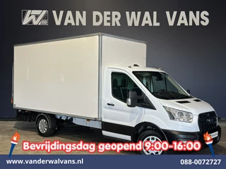 Ford Transit 2.0 TDCI 160pk Bakwagen Laadklep Euro6 Airco | Lat om lat Betimmering | Cruisecontrol Verwarmde voorruit, Bijrijdersbank, 1231kg laadvermogen