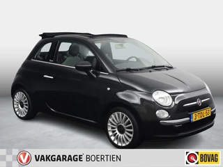 Fiat 500 0.9 TwinAir Lounge Cabrio met nieuw dak !!
