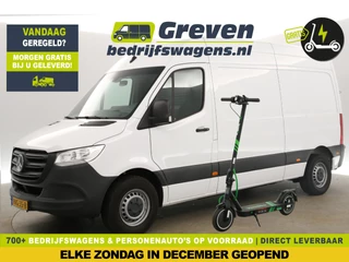 Mercedes-Benz eSprinter 41kWh | L2H2 Snelladen | Gratis E-Step! | Elektrisch Automaat Airco Camera Cruise Stoelverwarming Elektrpakket