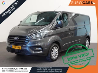Ford Transit Custom 300 2.0 TDCI 130pk L2H1 Trend Automaat Airco Navigatie Cruise control Camera Parkeersensoren Trekhaak Betimmering Laadruimte