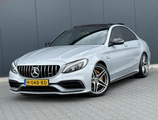 Mercedes C-klasse AMG 63 Panoramadak - INCL BTW - Led - Carbon - Burmester