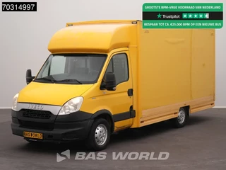 Iveco Daily 35S11 Automaat Luchtvering Zijdeur Bakwagen Meubelbak Koffer Verkoopwagen