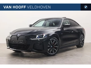 BMW i4 eDrive40 Gran Coupe High Executive M Sport / Schuif-kanteldak / M Adaptief onderstel / Adaptieve LED / Comfort Access / Parking Assistant Plus / Active Cruise Control