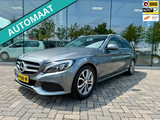 Hoofdafbeelding Mercedes-Benz C-Klasse Mercedes-Benz C-klasse Estate 350 e Lease Edition, NAP, Cognac Leder, Luchtvering, LED